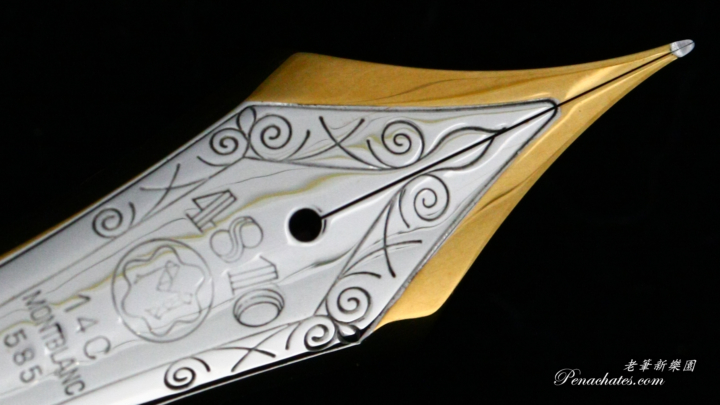 montblanc 149 bicolor 14c semi-flex ef-nib 09051802 penachates 93