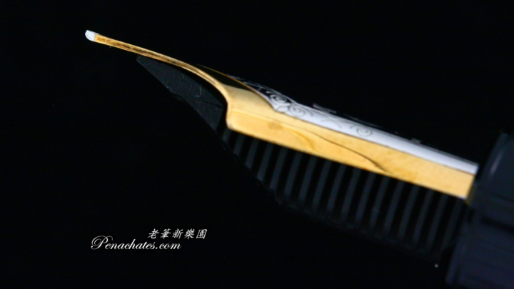 montblanc 149 bicolor 14c semi-flex f-nib 09051801 penachates 93