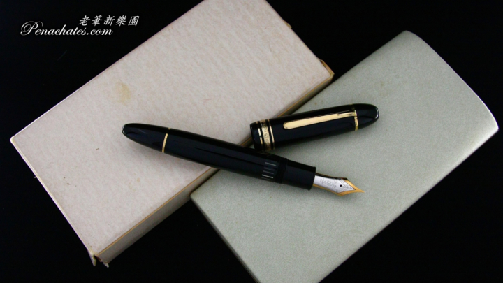 montblanc 149 bicolor 14c semi-flex f-nib 09051801 penachates 97
