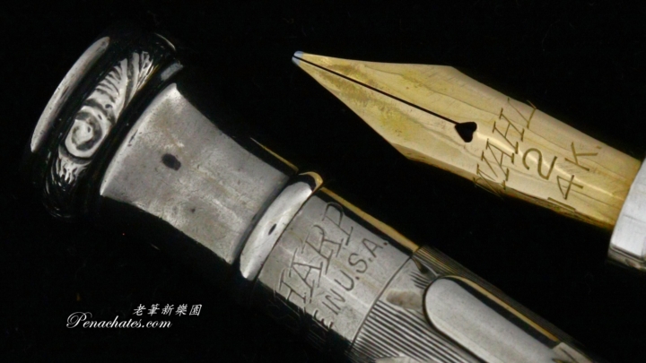 wahl no.2 flex nib engraved sterling set IE10271801 penachates 92