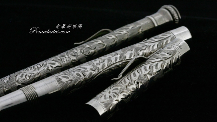 wahl no.2 flex nib engraved sterling set IE10271801 penachates 94