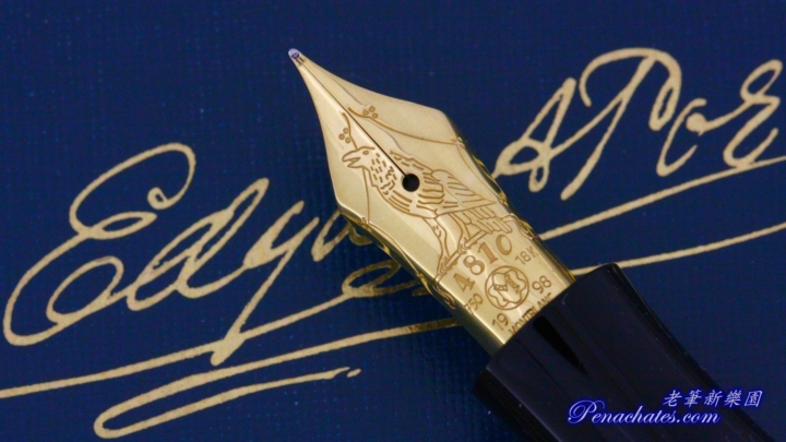 montblanc 1998 edgar allan poe f-nib 10311801 penachates 95