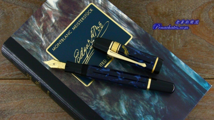 montblanc 1998 edgar allan poe f-nib 10311801 penachates 98