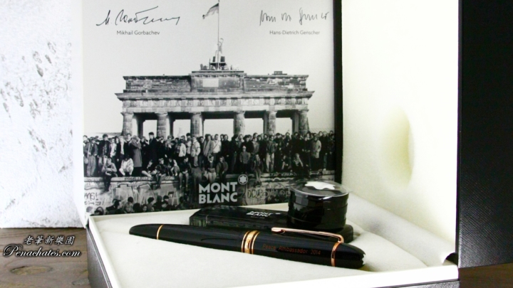 montblanc cinema for peace mauerfall 149 special edition peace ambassador penachates 98
