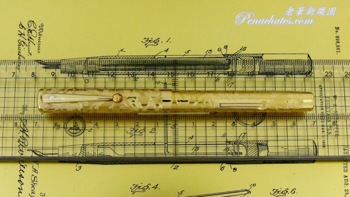 sheaffer commemorative limited lever filling patent 20190122 penachates 96