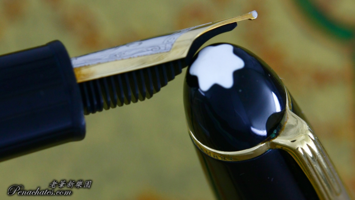 montblanc 146 tw-tone 14k m-nib sn01461802 penachates 95