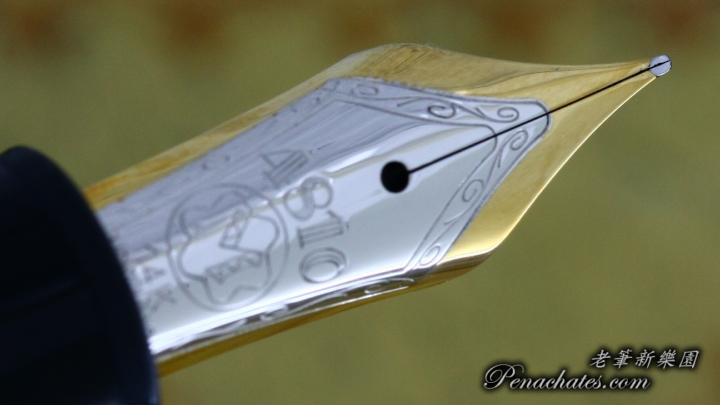 montblanc 146 tw-tone 14k m-nib sn01461804 penachates 94