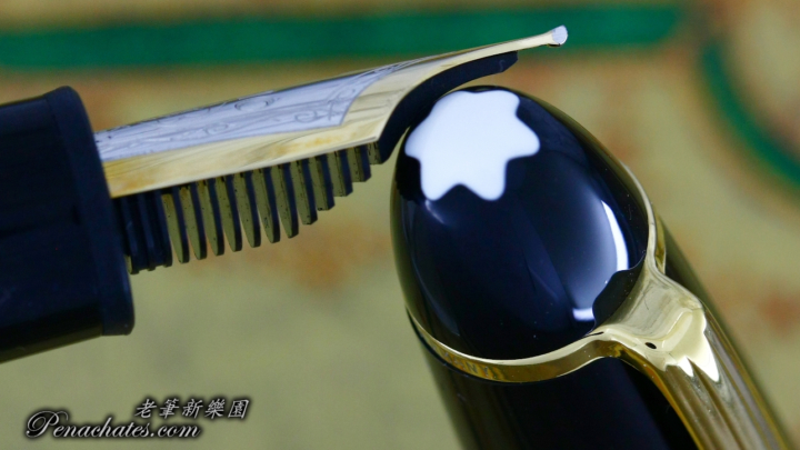 montblanc 146 tw-tone 14k m-nib sn01461804 penachates 96