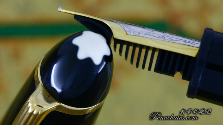 montblanc 146 two tone 18k ef-nib sn01461809 penachates 95