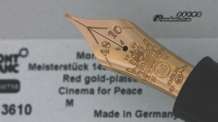 montblanc cinema for peace mauerfall 149 special edition peace ambassador penachates 89