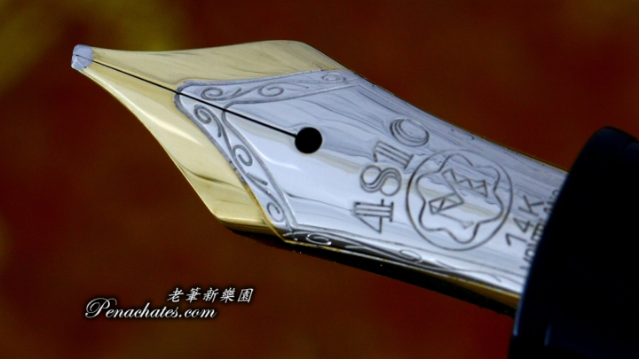 sn01461807 montblanc 146 two-tone 14k obb-nib penachates 96