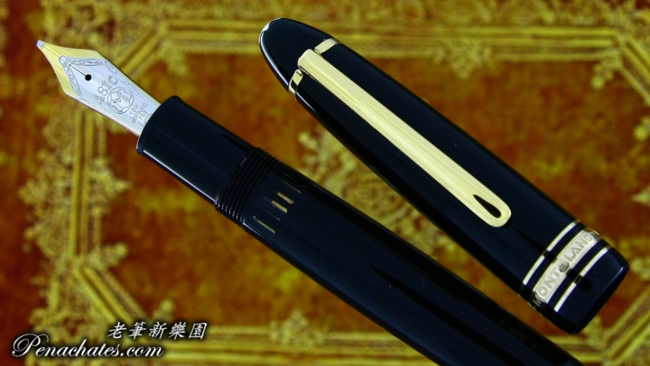 sn01461811 montblanc 146 two-tone 18k obb-nib penachates 95