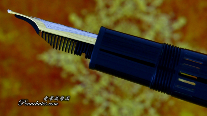 sn01461811 montblanc 146 two-tone 18k obb-nib penachates 96