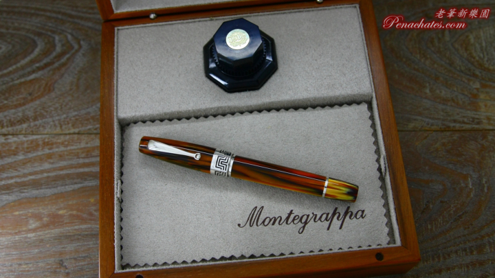 montegrappa extra 1930 turtle brown penachates 93