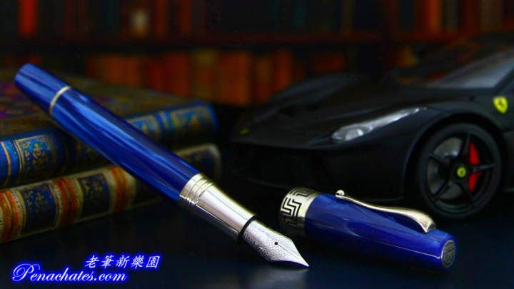 montegrappa extra mediterranean blue penachates 91