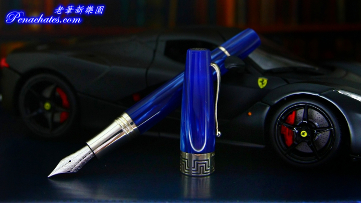 montegrappa extra mediterranean blue penachates 98