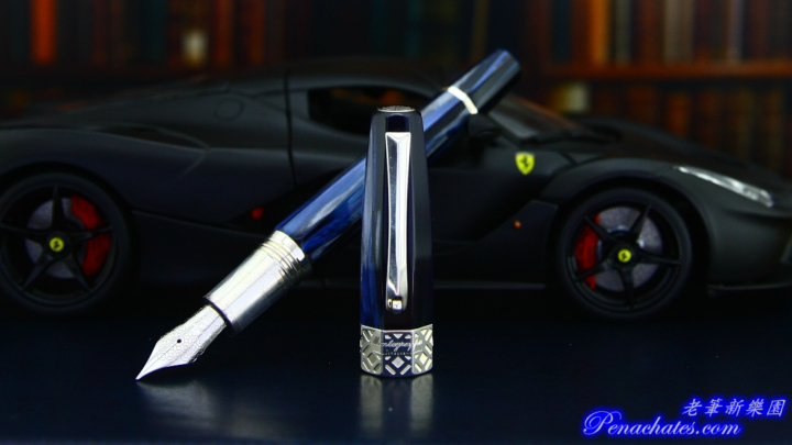 montegrappa extra otto limited butterfly blue penachates 97