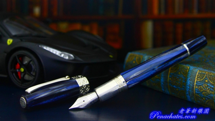 montegrappa extra otto limited butterfly blue penachates 99