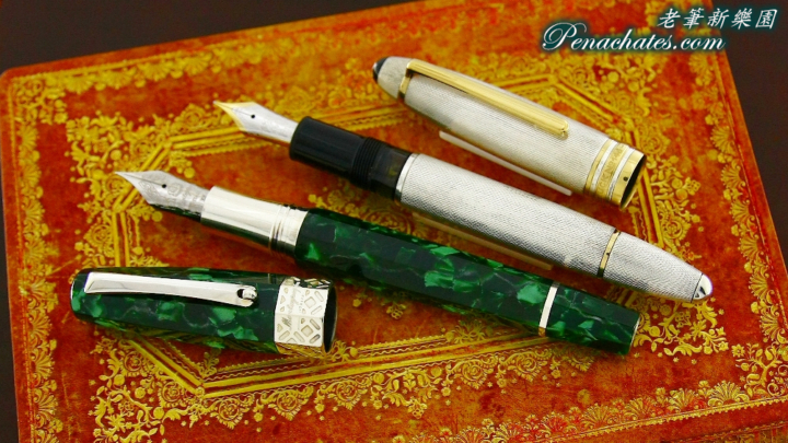 montegrappa extra otto limited malachite penachates 93