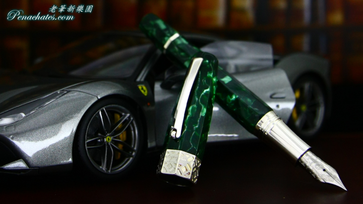 montegrappa extra otto limited malachite penachates 96