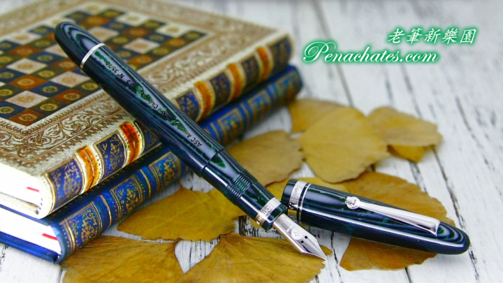 asc pavarotti arco green music nib penachates 88