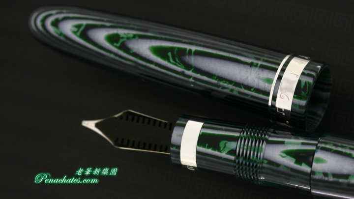 asc pavarotti arco green music nib penachates 90