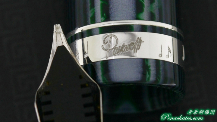 asc pavarotti arco green music nib penachates 92