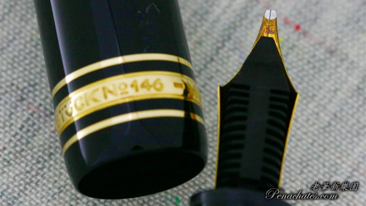 montblanc 146 14k obb-o2b-nib sn01461825 penachates 95