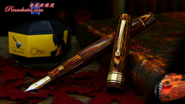 omas 1991 paragon arco brown complete set 20190504 penachates 96