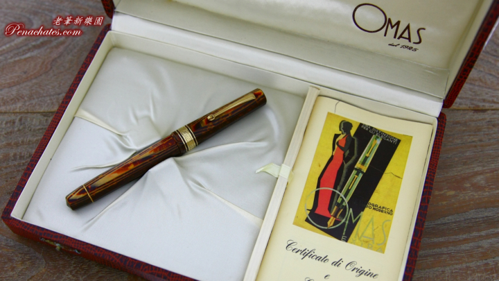 omas 1991 paragon arco brown complete set 20190504 penachates 98