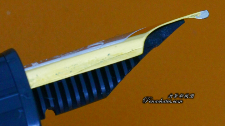 montblanc 146 bicolor 14c re-tipped flexible f-nib 06281906 penachates 95