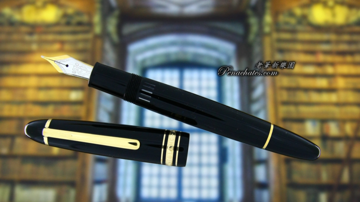 montblanc 146 bicolor 18k long-tine calligraphy f-nib 06281905 penachates 99