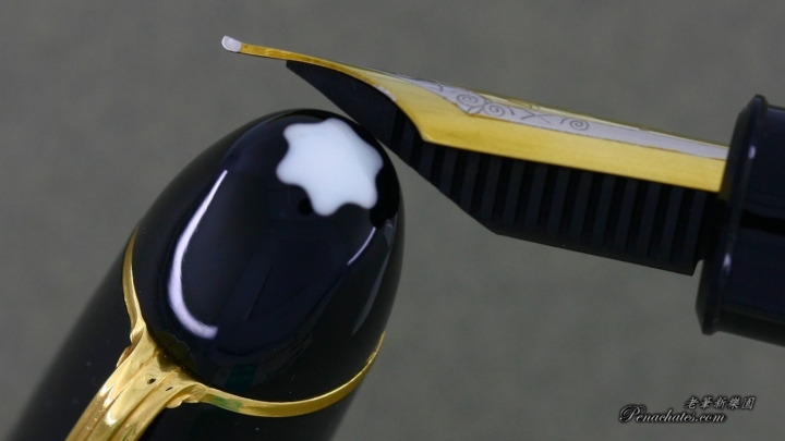 montblanc 149 tri-color 18c f-nib 06061902 penachates 93