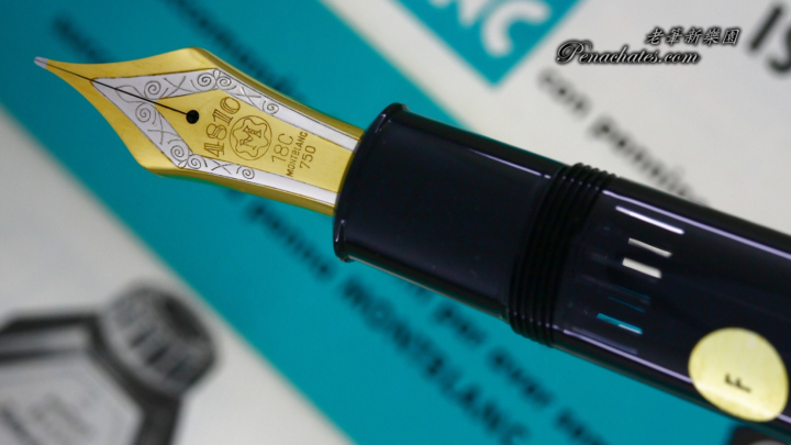 montblanc 149 tri-color 18c f-nib 06061902 penachates 96