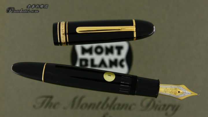 montblanc 149 tri-color 18c f-nib 06061902 penachates 97