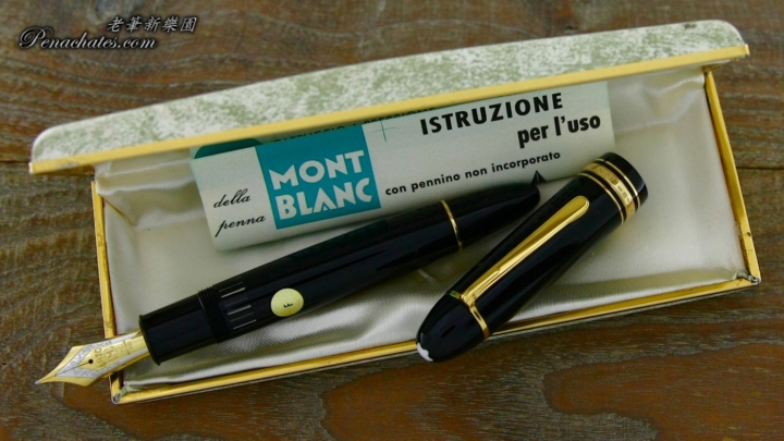 montblanc 149 tri-color 18c f-nib 06061902 penachates 98