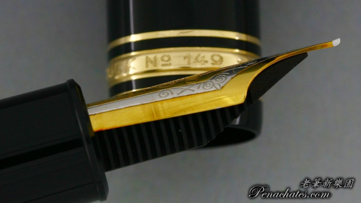 montblanc 149 tri-color 18C 07061909 EF-nib Semi-flex penachates 91