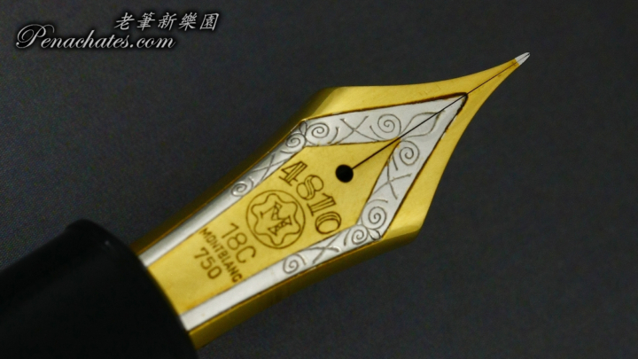 montblanc 149 tri-color 18C 07061909 EF-nib Semi-flex penachates 94