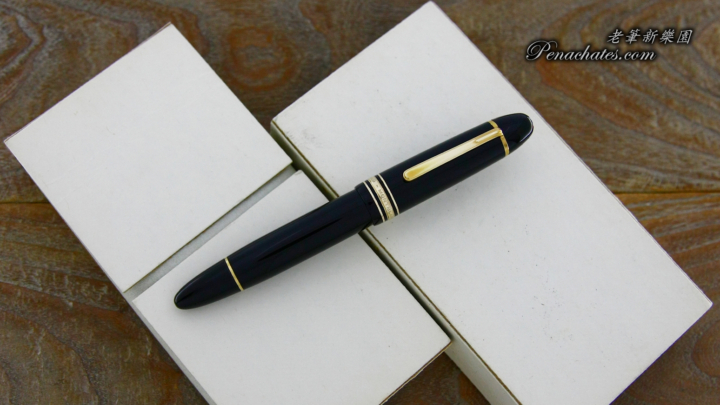 montblanc 149 tri-color 18C 07061909 EF-nib Semi-flex penachates 97