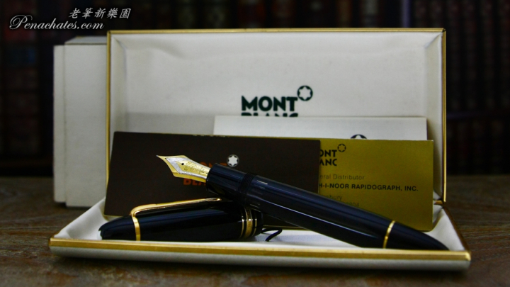 montblanc 149 tri-color 18C 07061909 EF-nib Semi-flex penachates 98