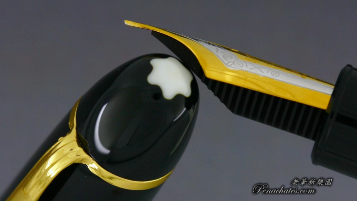 montblanc 149 tri-color 18C EF-nib minimal-flex 07061906 penachates 94