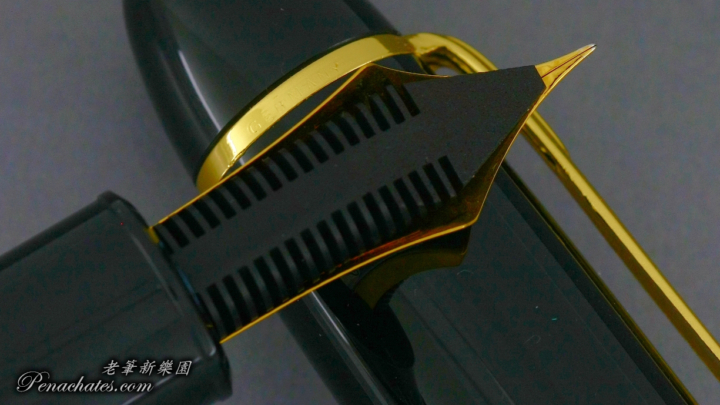 montblanc 149 tri-color 18C EF-nib minimal-flex 07061906 penachates 95