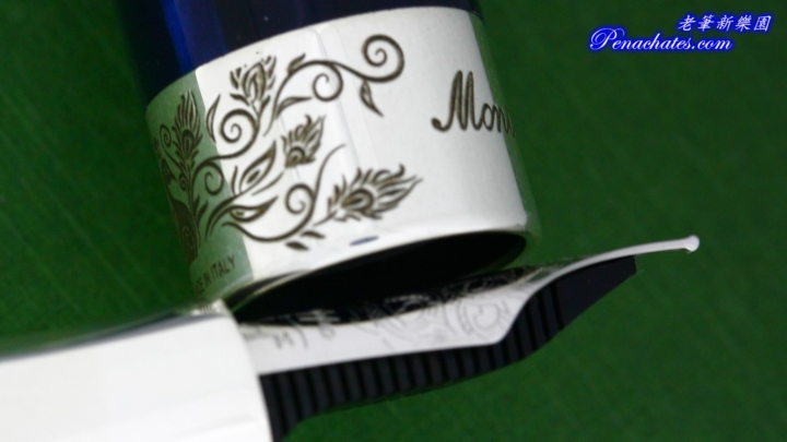 montegrappa extra peacock in butterfly blue 2019 penachates 89
