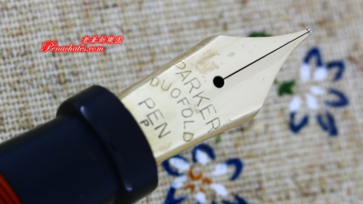 vintage parker duofold big red f-nib 20190907 penachates 95