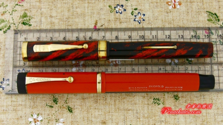 vintage parker duofold big red f-nib 20190907 penachates 97