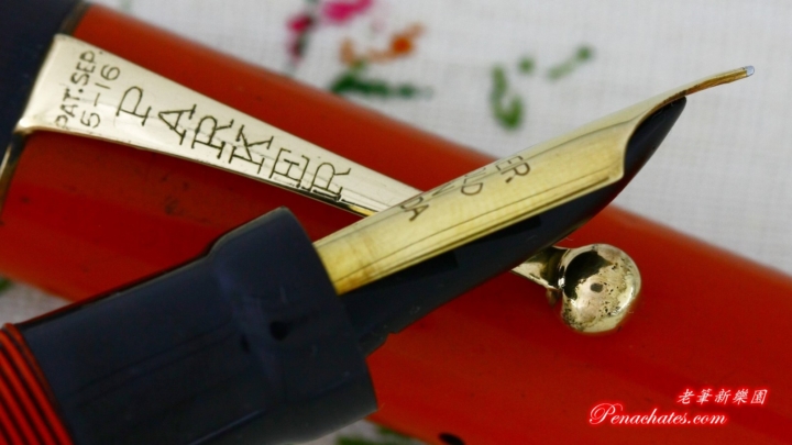 vintage parker duofold senior big red canada 20190907 penachates 93