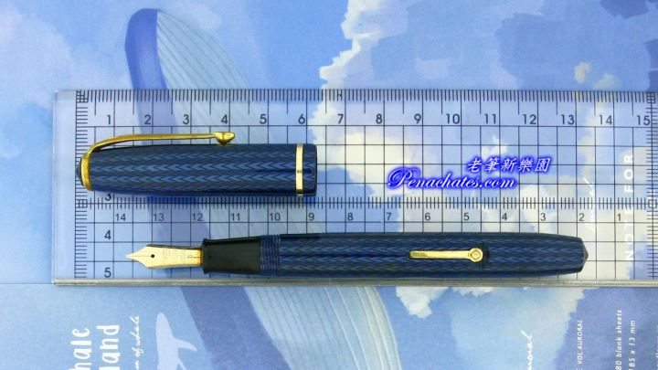 sn10262003 conway stewart 28 blue herringbone penachates.com 94