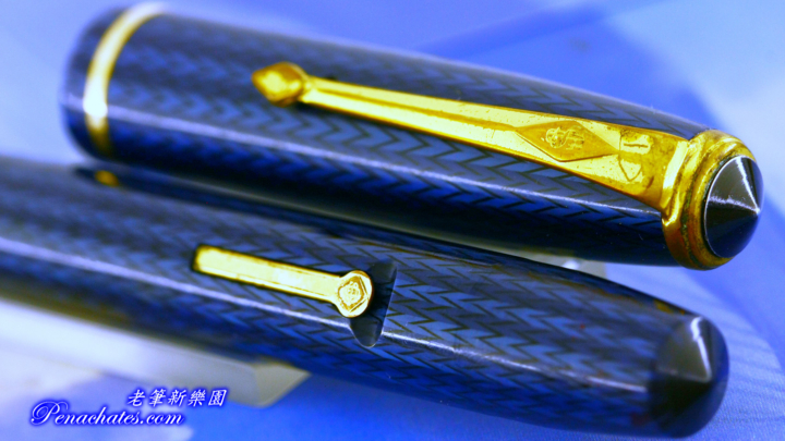 sn10262003 conway stewart 28 blue herringbone penachates.com 99