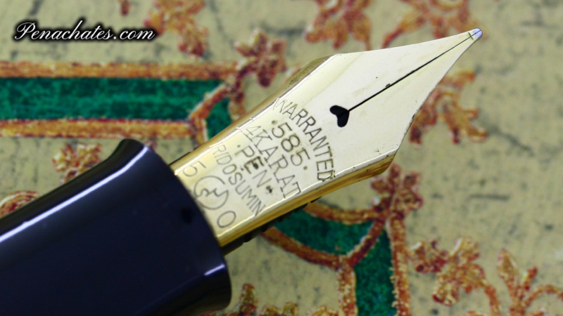 Japanese Eyedropper Urushi Ginjiro 50 M-nib 20220312 Penachates.com 96