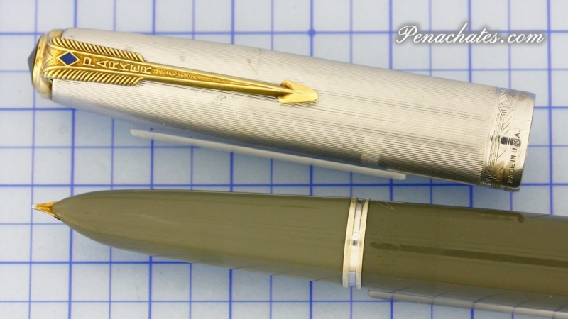 vintage parker 51 vacumatic dove grey ef 20240328 penachates.com 99